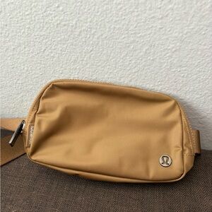 Lululemon Athletica Tan Belt Bag Durable Minimalist Design